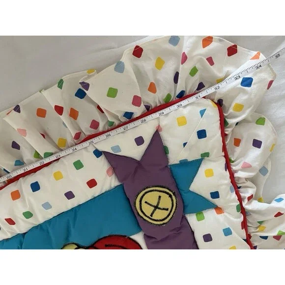 Disney Babies Mickey Mouse Balloons primary colors  Crib Sized Blanket Comforter - Picture 7 of 16